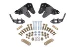 BMR 78-87 G-Body Rear Coilover Conversion Kit w  Control Arm Bracket - Black Hammertone Online Sale