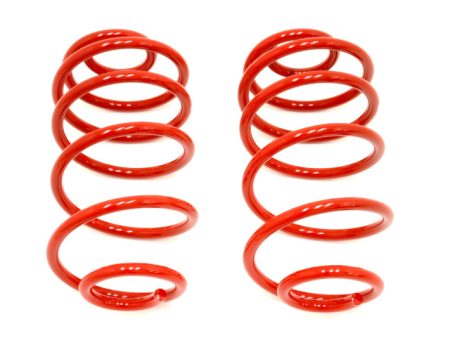 BMR 67-72 A-Body Rear Lowering Springs - Red For Cheap