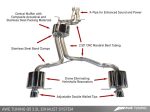 AWE Tuning Audi 8R Q5 3.2L Non-Resonated Exhaust System (Downpipe-Back) - Polished Silver Tips Online