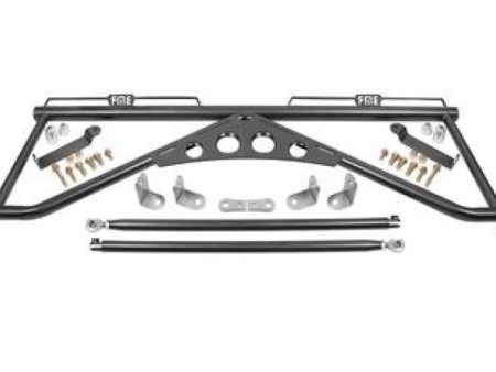 BMR 15-20 Ford Mustang Harness Bar - Black Hammertone Online Hot Sale