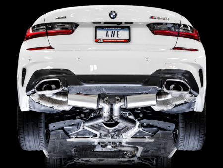 AWE Tuning 2019+ BMW M340i (G20) Resonated Touring Edition Exhaust (Use OE Tips) Supply