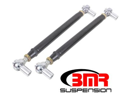 BMR 99-04 Mustang Chrome Moly Lower Control Arms w  Double Adj. Rod Ends - Black Hammertone Discount