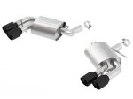 Borla 2016-2017 Chevrolet Camaro SS AT MT S-Type Rear Section Exhaust w o Dual Mode Ceramic Black Online now