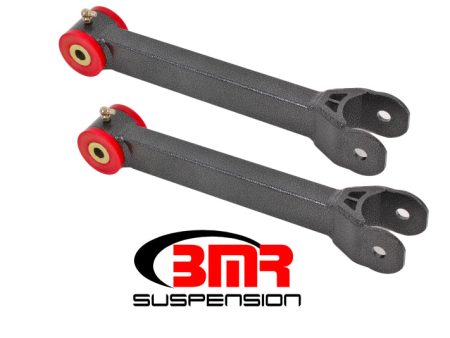 BMR 16-17 6th Gen Camaro Non-Adj. Upper Trailing Arms (Polyurethane) - Black Hammertone Sale