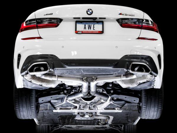 AWE Tuning 2019+ BMW M340i (G20) Track Edition Exhaust (Use OE Tips) Cheap