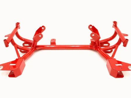 BMR 98-02 4th Gen F-Body K-Member w  Turbo LS1 Motor Mounts and STD. Rack Mounts - Red Online Sale