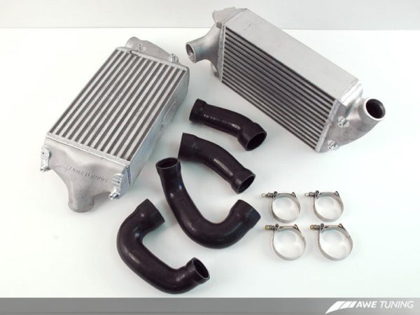 AWE Tuning 997TT GT2 Performance Intercoolers - Black Hoses Fashion