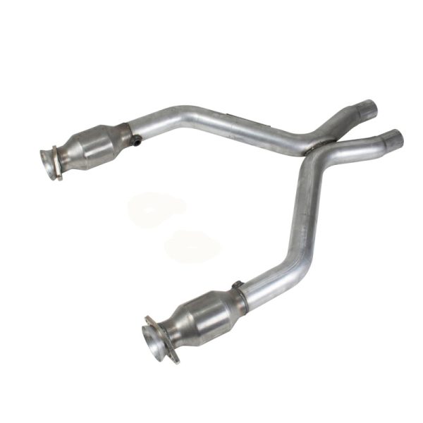 BBK 11-14 Mustang 3.7 V6 Short Mid X Pipe With Catalytic Converters 2-1 2 For BBK Long Tube Headers Cheap