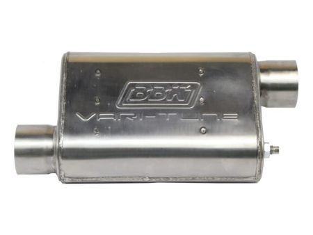 BBK VariTune Adjustable Performance Muffler 3.0 in. Offset Offset Stainless Steel Cheap