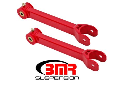 BMR 16-17 6th Gen Camaro Non-Adj. Upper Trailing Arms (Polyurethane) - Red Cheap