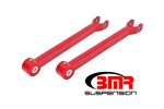 BMR 08-17 Challenger Non-Adj. Lower Trailing Arms (Polyurethane) - Red For Discount