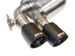 Borla 2016-2017 Chevrolet Camaro SS AT MT RWD S-type Exhaust (w  Dual Mode Valves) - Black CF Tip Hot on Sale