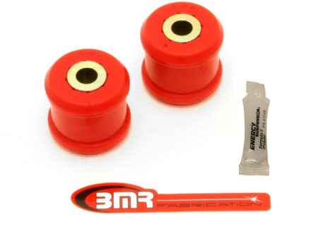 BMR 10-15 5th Gen Camaro Front Lower Inner Control Arm Bushing Kit - Red For Cheap