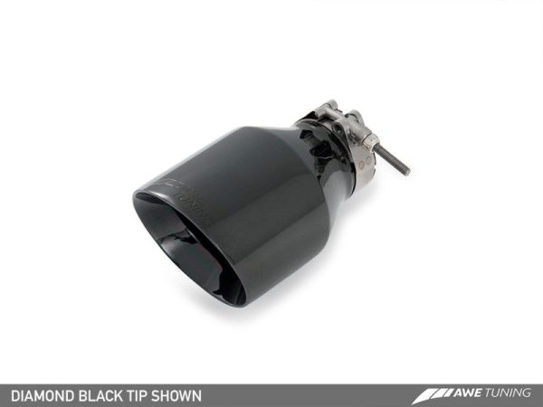 AWE Tuning VW MK7 Golf SportWagen Touring Edition Exhaust w Diamond Black Tips (90mm) Supply