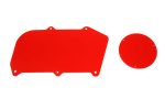 BMR 64-72 A-Body Heater Delete Panel Aluminum (Non-A C Vehicles Only) - Red For Discount