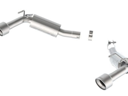 Borla 14-15 Camaro SS 6.2L V8 RWD Single Split Rr Exit S-Type Exhaust (rear section only) Hot on Sale