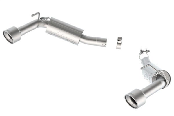 Borla 14-15 Camaro SS 6.2L V8 RWD Single Split Rr Exit S-Type Exhaust (rear section only) Hot on Sale