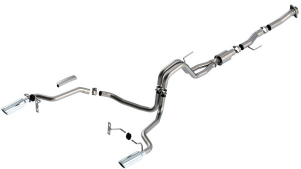 Borla F-150 2021 5.0L 2dr RC SB (122.8 WB) XL XLT 3 2.25 SRE Cat-Back ATAK Chrome Tips Online now