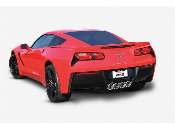 Borla 14-15 Chevy Corvette C7 6.2L RWD w AFM &NPP S-Type Dual Round Rolled Center Rear Exit Exhaust Online now