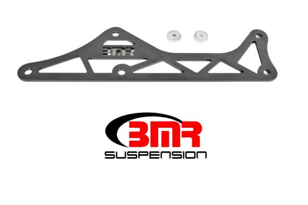 BMR 16-17 6th Gen Camaro Steel Driveshaft Tunnel Brace - Black Hammertone Sale