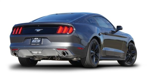 Borla S Type Rear Section 15-17 Ford Mustang 2.3L EcoBoost MT AT 2.25in pipe 4in tip Online Sale