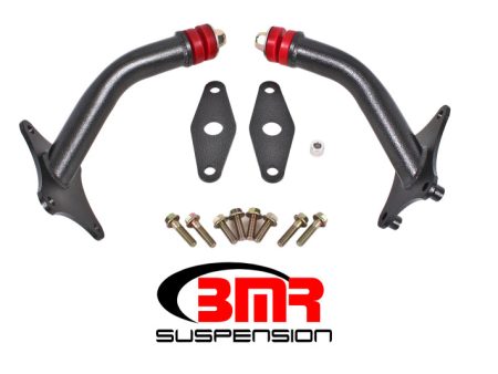 BMR 16-17 6th Gen Camaro Motor Mount Kit w  Integrated Stands (Polyurethane) - Black Hammertone Discount