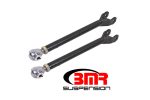 BMR 08-17 Challenger Lower Trailing Arms w  Single Adj. Rod Ends - Black Hammertone Online Hot Sale