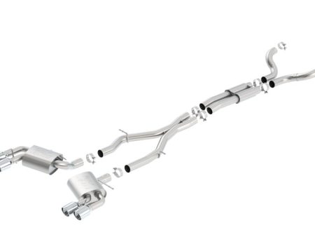 Borla Chevy 16-17 Camaro 6.2L ATAK Catback w  Dual Tips (NPP) Dual Split Rear Exit on Sale