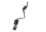 AWE Tuning Audi B8 A4 Touring Edition Exhaust - Single Side Polished Silver Tips For Cheap