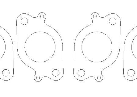 Cometic VW 1.8L 16V 85-96 Exhaust Set .030 inch MLS Head Gasket 1.525 inch Round Port For Sale