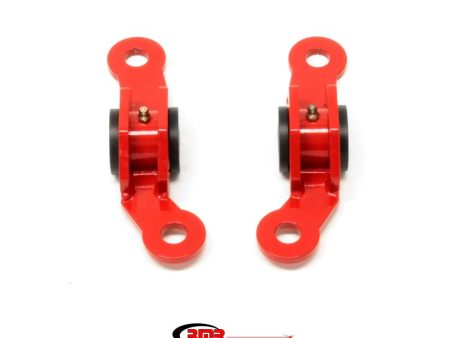 BMR 10-15 5th Gen Camaro Rear Upper Control Arm Bushing Kit (Delrin) - Red For Sale