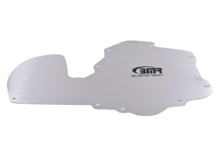 BMR 68-72 A-Body A C Delete Panel (Aluminum) - Bare w  BMR Logo Online