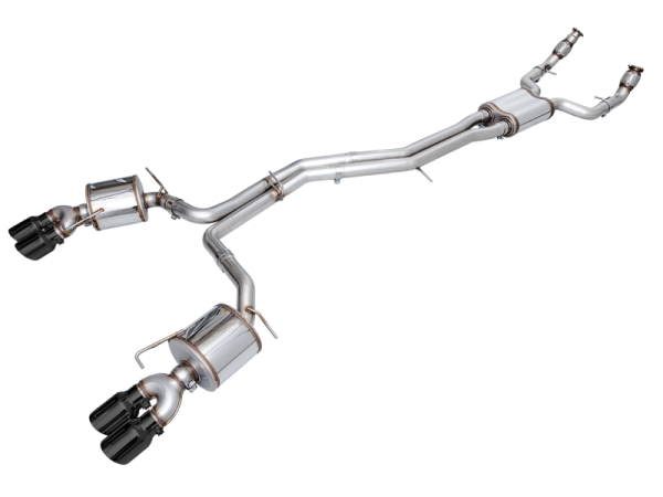 AWE Tuning 19-23 Audi C8 S6 S7 2.9T V6 AWD Touring Edition Exhaust - Diamond Black Tips For Cheap