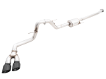 AWE 0FG 21+ Ford F150 Dual Side Exit Cat-Back Exhaust - 4.5in Diamond Black Tips on Sale