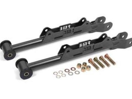 BMR 2010-2015 Chevrolet Camaro Rear DOM Lower Control Arms - Black Hammertone on Sale