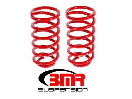 BMR 79-04 Fox Mustang Rear Lowering Springs - Red Online now