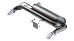 Borla 21-22 Ford Bronco 2.7L V6 4WD S-Type Axle Back Exhaust w  Bright Chrome Tips Hot on Sale