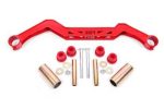 BMR 79-93 Ford Mustang Transmission Crossmember TH350 PG 700R4 C4 C6 AOD 4L60 - Red Online Hot Sale