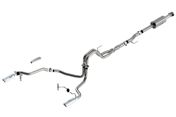 Borla F-150 2021 5.0L 4dr CC SB EC STB Lariat KR Platinum LTD 3 2.25 SRE Cat-Back ATAK CHR Tips Online now