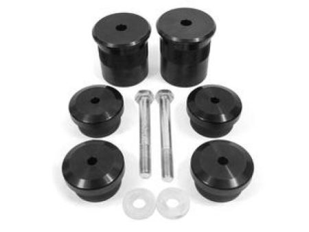 BMR 15-18 Dodge Challenger Aluminum Differential Mount Housing Bushing Kit - Black Anodized Online Hot Sale