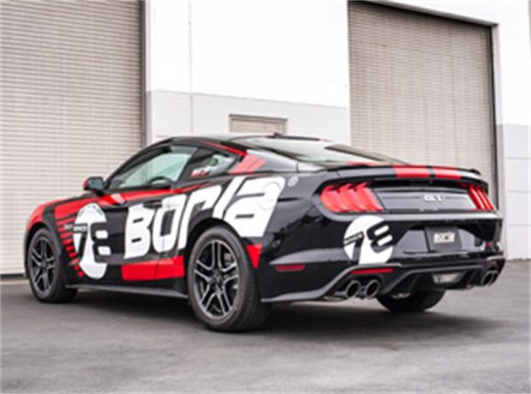 Borla 2018 Ford Mustang GT 5.0L AT MT 2.5in S-Type Exhaust w  Valves (Rear Section Only) For Cheap