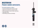 Bilstein 17-21 BMW 530i B4 OE Replacement Shock Absorber - Front Right For Sale