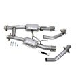 BBK 86-93 Mustang 5.0 High Flow H Pipe With Catalytic Converters - 2-1 2 Online Hot Sale