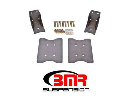 BMR 79-04 Fox Mustang Lower Torque Box Reinforcement Plates - Natural Online now