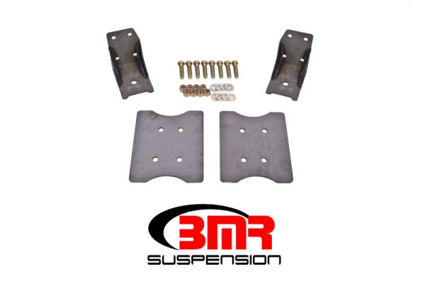 BMR 79-04 Fox Mustang Lower Torque Box Reinforcement Plates - Natural Online now