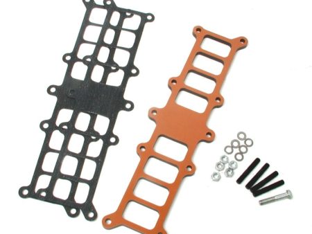 BBK 86-95 Mustang 5.0 Phenolic Manifold Spacer Kit Edlebrock Performer 3 8 Hot on Sale