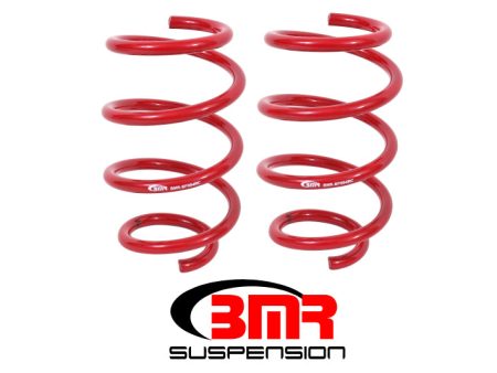 BMR 15-17 S550 Mustang Front Handling Version Lowering Springs - Red Online