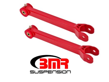 BMR 16-17 6th Gen Camaro Non-Adj. Upper Control Arms (Polyurethane) - Red Fashion