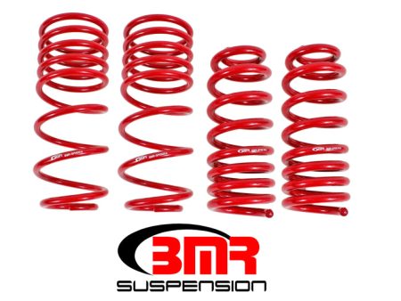 BMR 93-02 F-Body Handling Version Lowering Spring Kit (Set Of 4) - Red Online