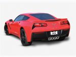 Borla 2014 Chevy Corvette C7 w  AFM w o NPP S Type Rear Section Exhaust Quad Rd RL IC Tips Sale